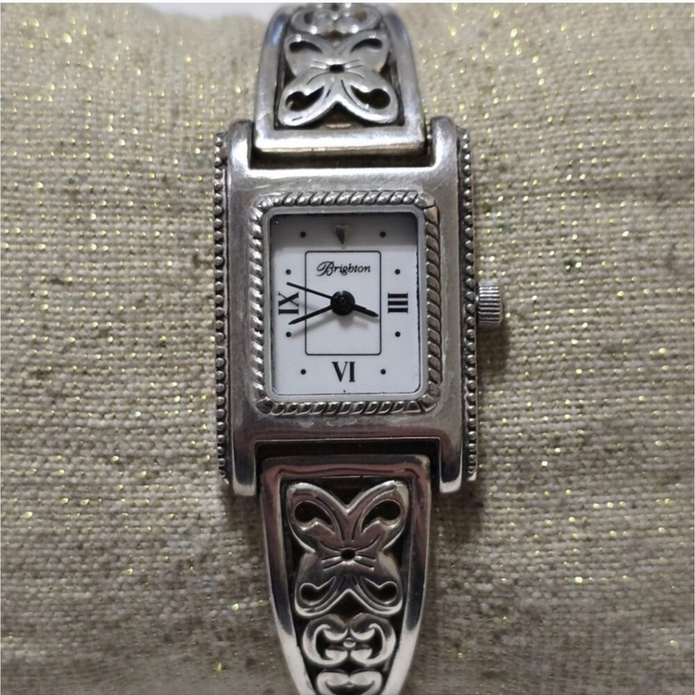 Brighton Hamilton Floral Butterfly‎ Bracelet Watch